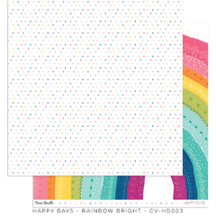 Cocoa Vanilla - Coleção Happy Days - Kit 16 Papéis para Scrapbook + Adesivos - comprar online