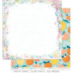 Imagem do Cocoa Vanilla - Coleção Happy Days - Kit 16 Papéis para Scrapbook + Adesivos