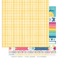 Cocoa Vanilla - Coleção Happy Days - Kit 16 Papéis para Scrapbook + Adesivos - comprar online