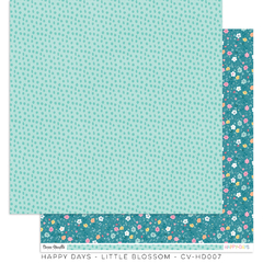 Cocoa Vanilla - Coleção Happy Days - Kit 16 Papéis para Scrapbook + Adesivos - Scrapbook Life - Materiais para Scrapbook