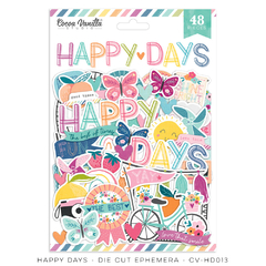 Cocoa Vanilla - Coleção Happy Days - Die cuts