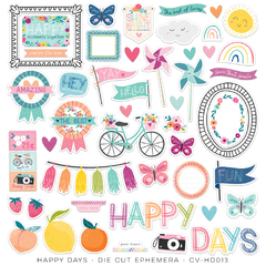 Cocoa Vanilla - Coleção Happy Days - Die cuts - comprar online