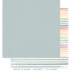Imagem do Cocoa Vanilla - Coleção Heart & Home - Kit 16 Papéis para Scrapbook + Adesivos