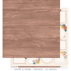Cocoa Vanilla - Coleção Heart & Home - Kit 16 Papéis para Scrapbook + Adesivos - comprar online