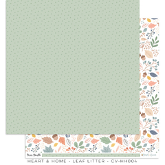 Cocoa Vanilla - Coleção Heart & Home - Kit 8 Papéis para Scrapbook na internet