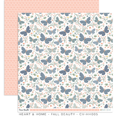 Cocoa Vanilla - Coleção Heart & Home - Kit 16 Papéis para Scrapbook + Adesivos - loja online