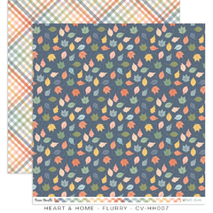 Cocoa Vanilla - Coleção Heart & Home - Kit 8 Papéis para Scrapbook - comprar online
