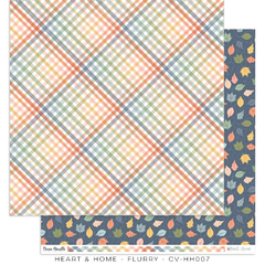 Cocoa Vanilla - Coleção Heart & Home - Kit 8 Papéis para Scrapbook na internet
