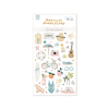 Lora Bailora - Coleção Summer Memories - Adesivos puffy ilustrações