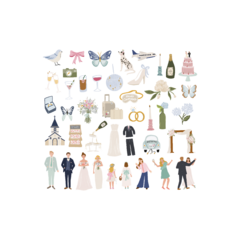 Lora Bailora - Coleção Edelweiss - Die Cuts Bodas na internet