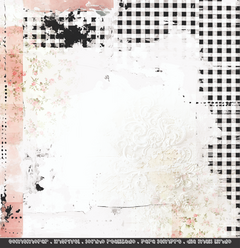 Carina Sartor Design - Coleção Felicity - Papel dupla face FEL003 - Scrapbook Life - Materiais para Scrapbook