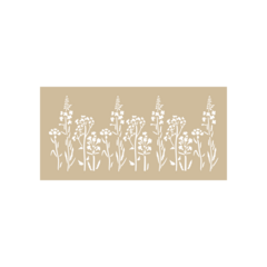 Carina Sartor Design - Coleção Felicity - Stencil Lavandas - comprar online