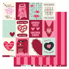 Lemon Scrapbook - Coleção Dengo - Kit 6 papeis para Scrapbook - loja online