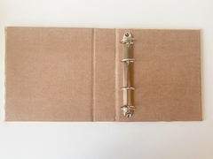 ÁLBUM NACIONAL GI DEMELLO tamanho 21 x 23 cm Dourado na internet