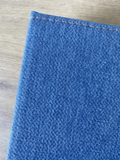 ÁLBUM NACIONAL GI DEMELLO para Scrapbook tamanho 30,5x30,5cm (12"x 12") - Cor Jeans Sintético - loja online