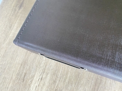 ÁLBUM NACIONAL GI DEMELLO para Scrapbook tamanho 30,5x30,5cm (12"x 12") - Courometal Cor Café - loja online