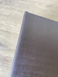 ÁLBUM NACIONAL GI DEMELLO para Scrapbook tamanho 30,5x30,5cm (12"x 12") - Courometal Cor Café na internet