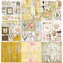 Carina Sartor Design - Coleção Kingdom - Kit 8 Papéis dupla face para Scrapbook - comprar online