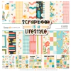 Lemon Scrapbook - Coleção Scrapbook Is A Lifestyle - Kit 12 papeis para Scrapbook - comprar online
