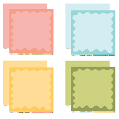Lemon Scrapbook - Coleção Scrapbook Is A Lifestyle - Kit 6 papeis básicos para Scrapbook na internet