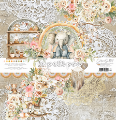 Carina Sartor Design - Coleção Le Petit Poa - Bloco de papéis 30,5x30,5cm 18 folhas - comprar online