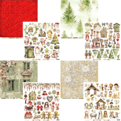 Carina Sartor Design - Coleção Magia - Bloco de papéis 30,5x30,5cm 18 folhas - loja online