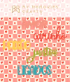 My Memories Crafts - Coleção Meu Amor - Títulos em Acrílico - comprar online