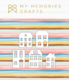 My Memories Crafts - Coleção Minha Casa - Casinhas em Acrílico Branco