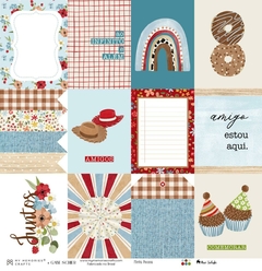 My Memories Crafts - Coleção Minha Pessoa - Papel para Scrapbook - Folha 03 - comprar online