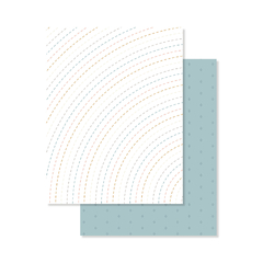 Lora Bailora - Coleção Baby M - Bloco de Papéis 15,2 x 20,3 cm com 38 folhas face única - comprar online