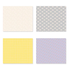 Lora Bailora - Coleção Baby M Va Al Cole - Bloco de Papéis 25 x 21 cm com 36 folhas face única