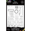 Arden Creative Studio - Coleção Maker Series - Carimbos Traveler Essential Words+Phrases