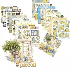 Carina Sartor Design - Coleção Piccoli - Bloco de papéis 30,5x30,5cm 18 folhas - comprar online
