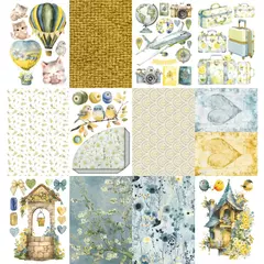 Imagem do Carina Sartor Design - Coleção Piccoli - Bloco de papéis A5 20 folhas