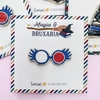 Lemon Scrapbook - Coleção Magia e Bruxaria - Pin Óculos