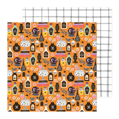 Paige Evans Design - Coleção Tricks And Treats - Papel para scrapbook - Papel 5 316042
