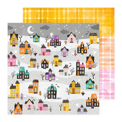 Paige Evans Design - Coleção Tricks And Treats - Papel para scrapbook - Papel 7 316044