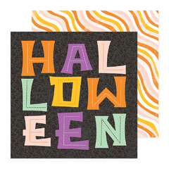 Paige Evans Design - Coleção Tricks And Treats - Papel para scrapbook - Papel 10 316047