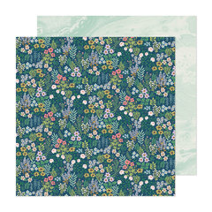 Maggie Holmes Design - Coleção Woodland Grove - Papel para Scrapbook - Fragrant Fields 34014172