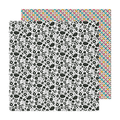 American Crafts - Coleção April and Ivy - Papel para Scrapbook - Floral Frenzy 34025569