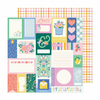 Bea Valint Design - Coleção Poppy and Pear - Papel para Scrapbook - Details 34025786