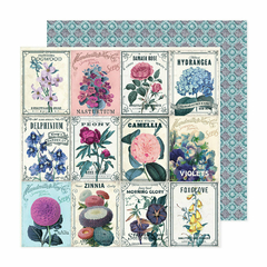 American Crafts - Coleção Dreamer - Papel para Scrapbook - Seed Packets 34025898