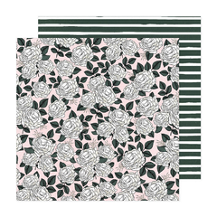 American Crafts - Coleção A Perfect Match - Papel para Scrapbook - Love in Full Bloom 34025951