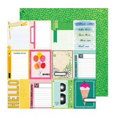 Vicky Boutin Design - Coleção Bold Bright - Kit 24 Papéis para Scrapbook + Bolsa Plástica - comprar online