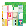 Vicky Boutin Design - Coleção Bold Bright - Papel para Scrapbook - 3x4 Journaling Cards 34025998