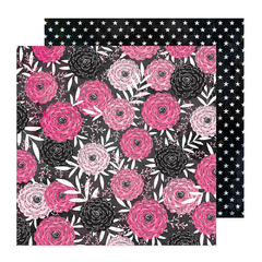 Vicky Boutin Design - Coleção Bold Bright - Papel para Scrapbook - Full Bloom 34026011