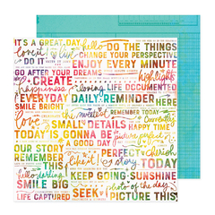 Vicky Boutin Design - Coleção Bold Bright - Kit 24 Papéis para Scrapbook + Bolsa Plástica - comprar online