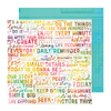 Vicky Boutin Design - Coleção Bold Bright - Papel para Scrapbook - Daily Reminder 34026013