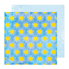 Imagem do Vicky Boutin Design - Coleção Bold Bright - Kit 24 Papéis para Scrapbook + Bolsa Plástica