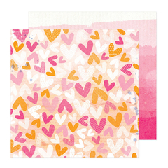 Vicky Boutin Design - Coleção Bold Bright - Kit 24 Papéis para Scrapbook + Bolsa Plástica - Scrapbook Life - Materiais para Scrapbook